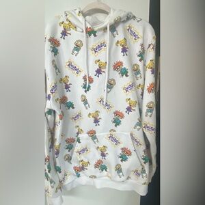 Nickelodeon Rugrats Hoodie – All Over Print – Size Large